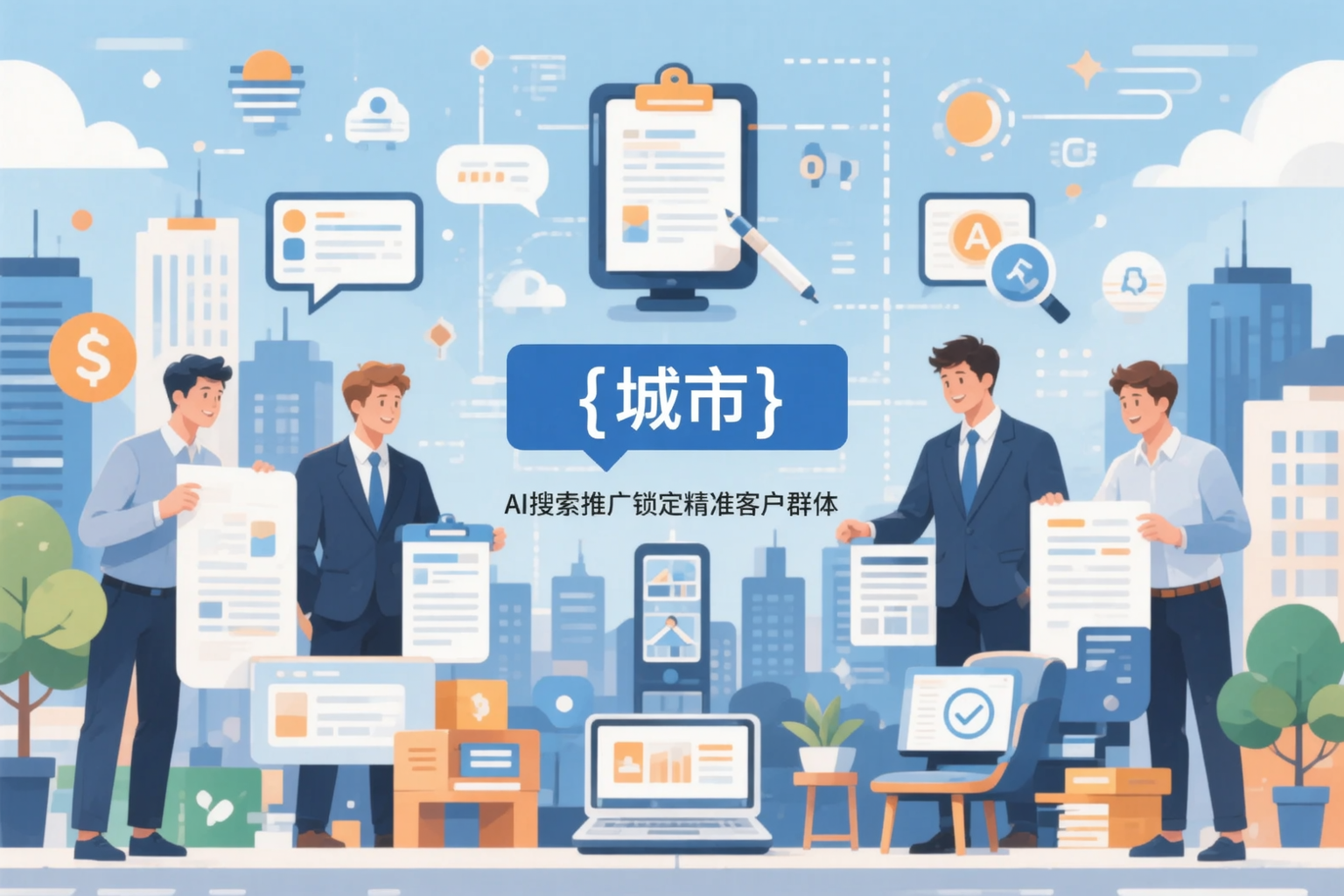 咸阳公司如何用AI搜索推广锁定精准客户群体