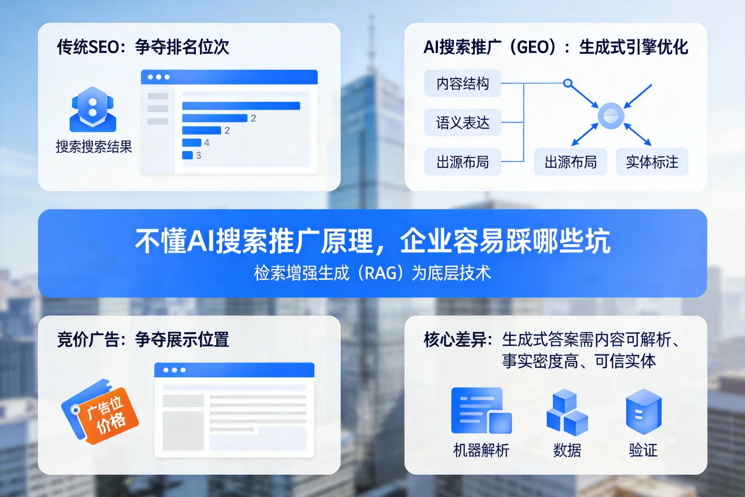 不懂AI搜索推广原理,咸阳企业容易踩哪些坑