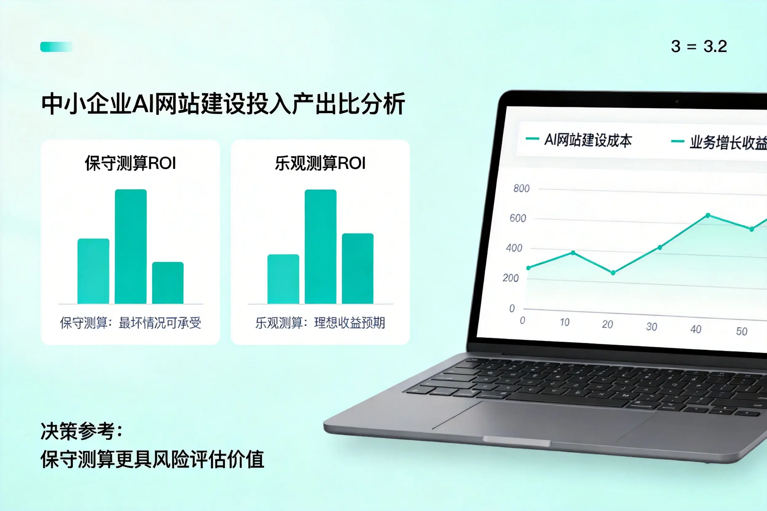 咸阳中小企业AI网站建设投入产出比怎么算?先看这份分析