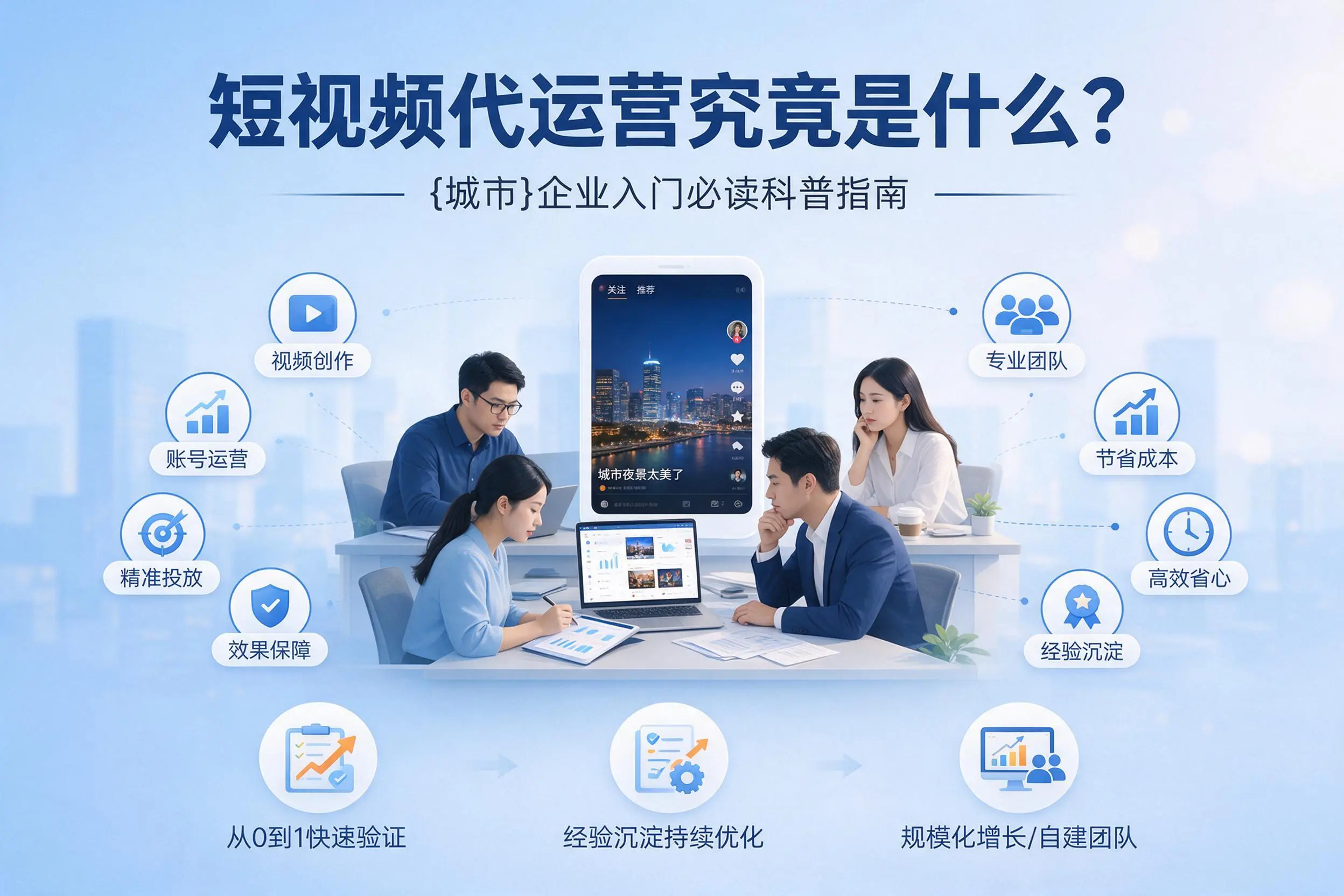 短视频代运营究竟是什么?咸阳企业入门必读科普指南