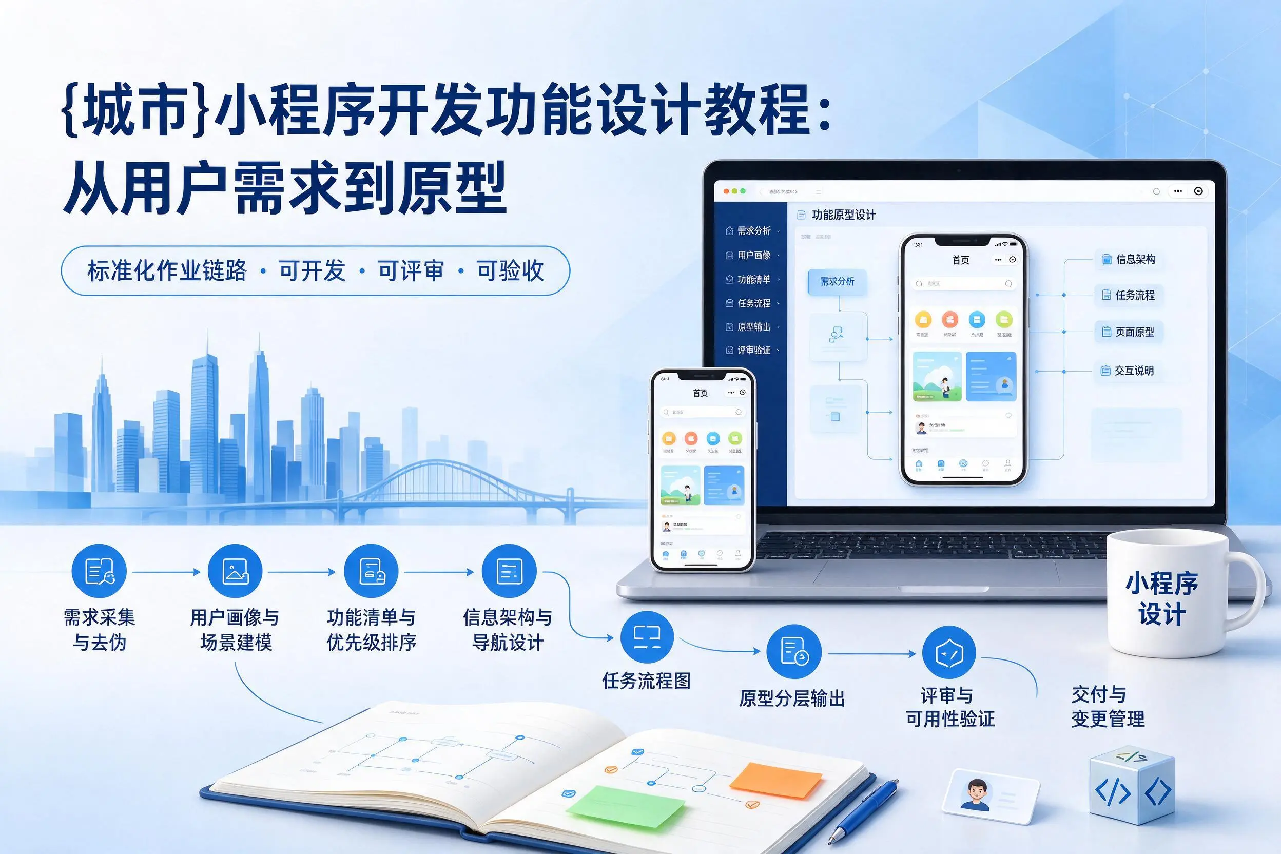 咸阳小程序开发功能设计教程:从用户需求到原型