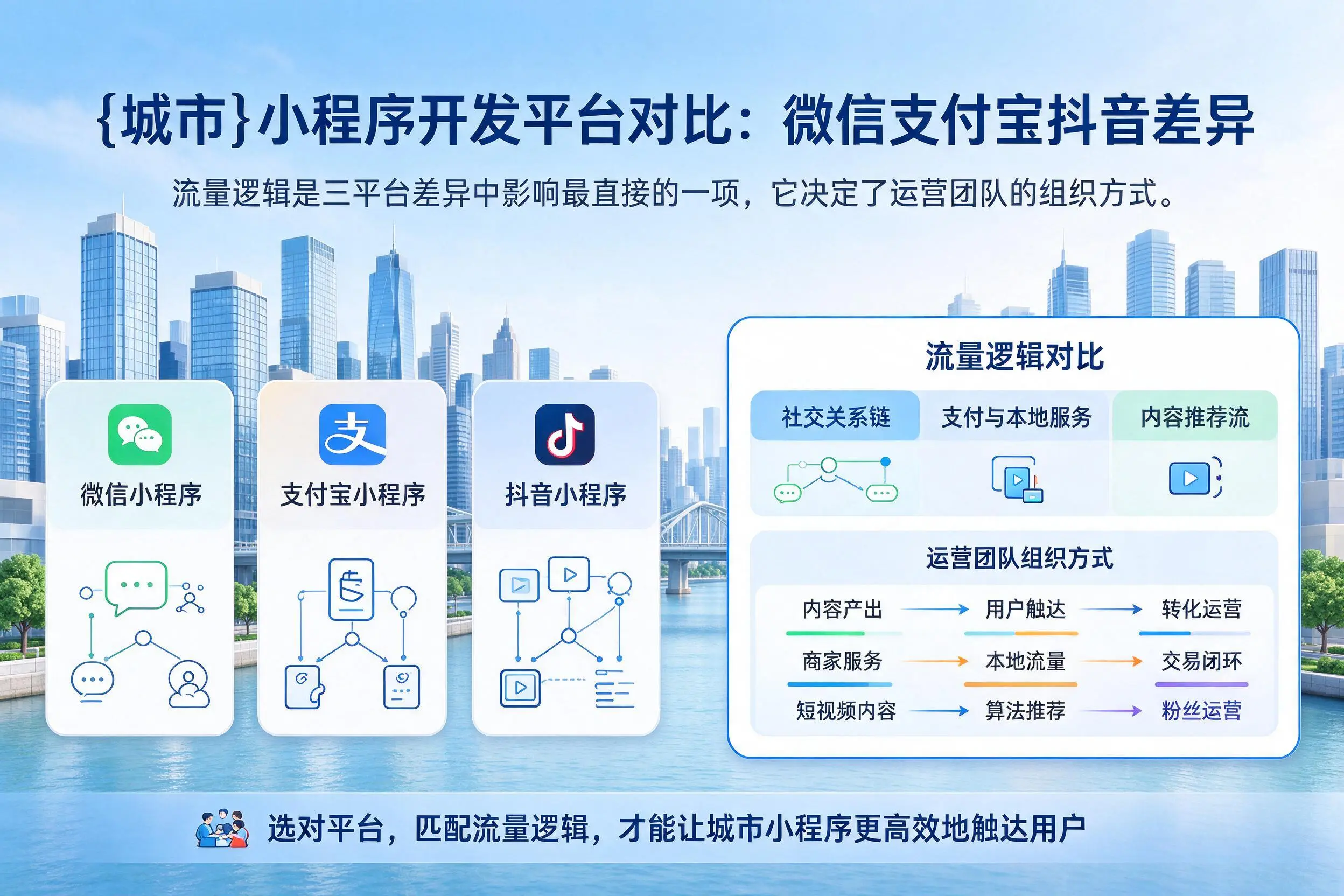 咸阳小程序开发平台对比：微信支付宝抖音差异