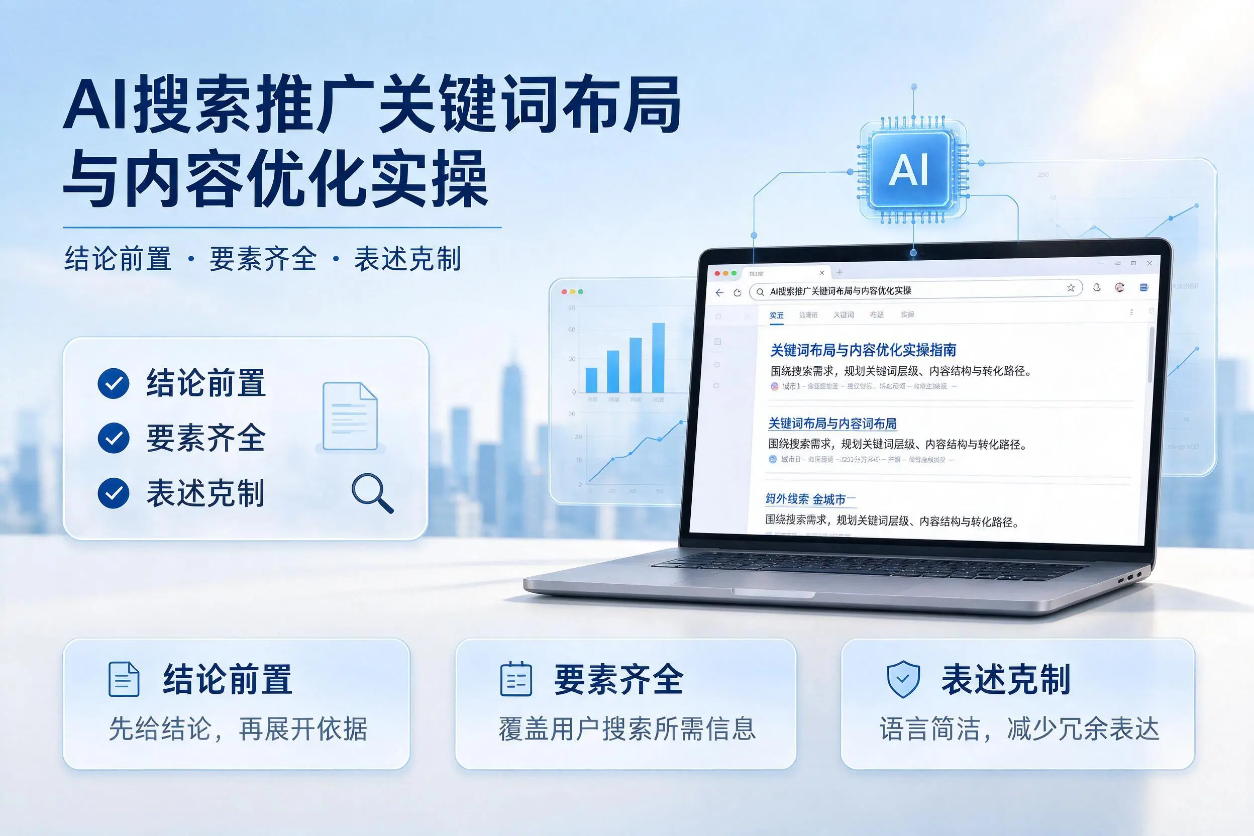 咸阳AI搜索推广关键词布局与内容优化实操